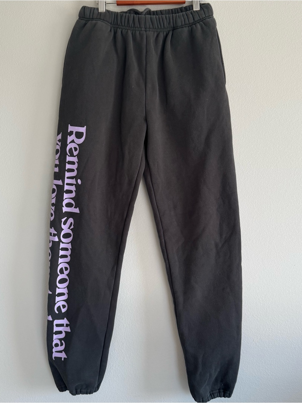Mayfair Group Remind Someone You Love Them Sweatpants Revolve XS Oversized